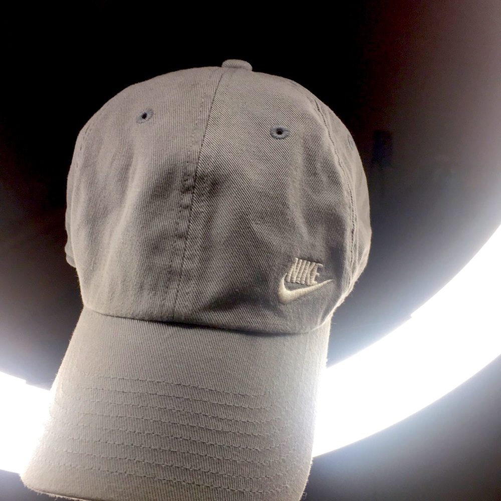 Nike hat.